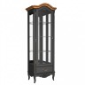 Витрина стеклянная L с зеркалом W602/1BL