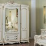Спальня "МонаЛиза"5-х ств. Шкаф, крем 180*200 (Ю)