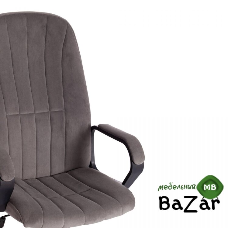 Кресло СН888 LT (22) флок, серый Кресло СН888 LT (22) флок, серый