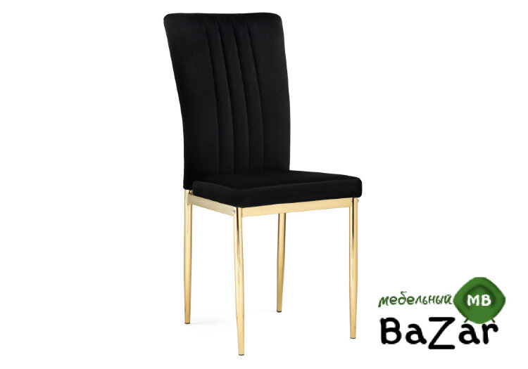 Стул Rek black / gold