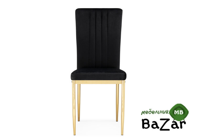 Стул Rek black / gold