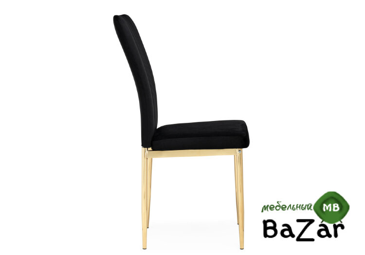 Стул Rek black / gold