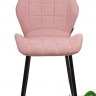 Стул FLOWER PK-07 розовый, микрофибра