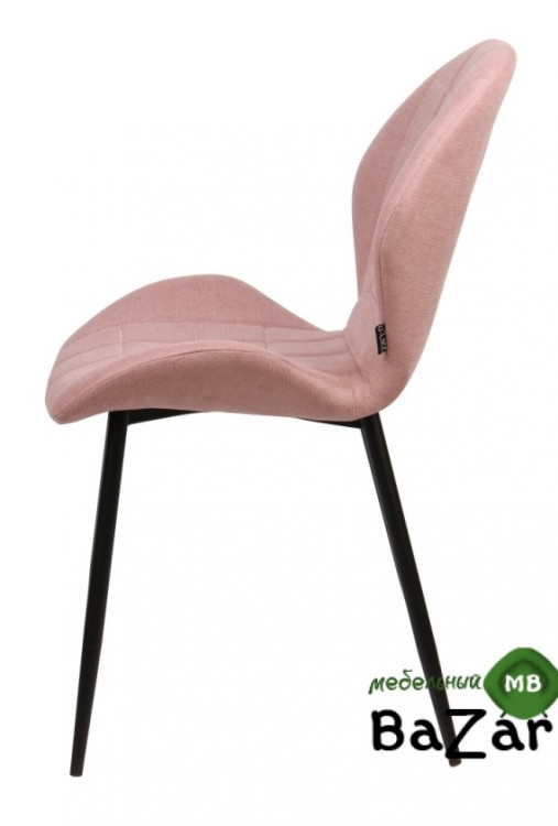 Стул FLOWER PK-07 розовый, микрофибра