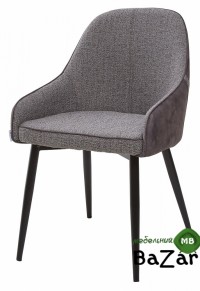 Стул GLADYS антрацитовый меланж FC-09/ MF-03