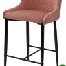 Полубарный стул ARTEMIS BLUVEL-52 PINK (H=65cm), велюр