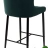 Полубарный стул ARTEMIS BLUVEL-78 GREEN (H=65cm), велюр