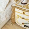 Спальня Аделина беж (шкаф 5-ти дверный, шелкография)