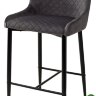 Полубарный стул ARTEMIS графит, велюр G108-92 (H=65cm)