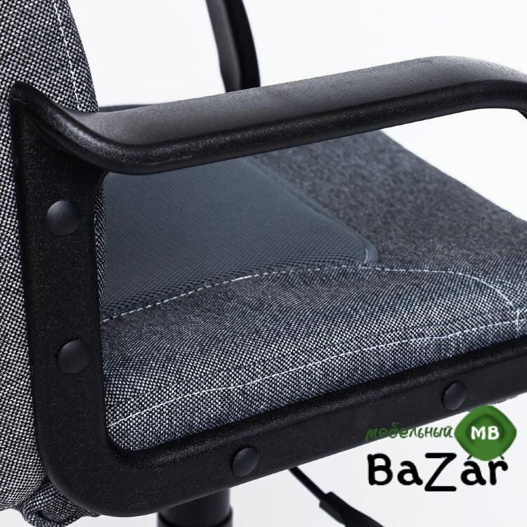 Кресло PARMA ткань, серый/серый Кресло PARMA ткань, серый/серый