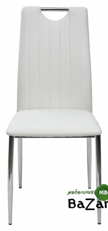 Стул COMFORT 999 PU#601B-10 белый, экокожа 