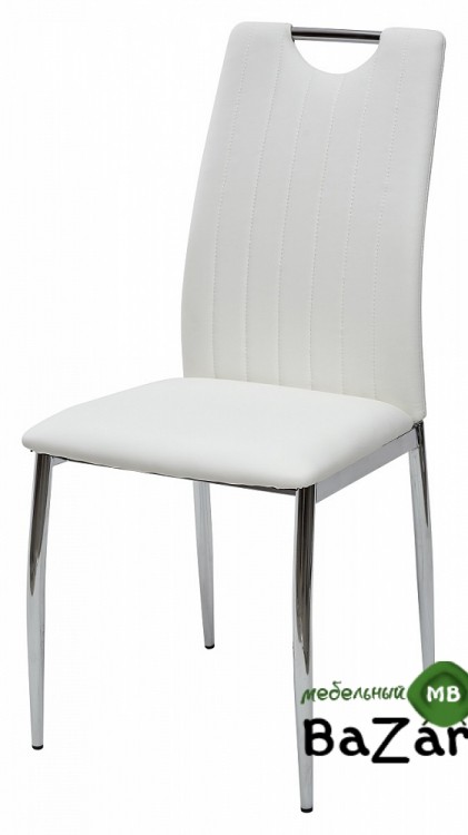 Стул COMFORT 999 PU#601B-10 белый, экокожа 