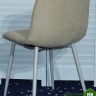 Стул HOWARD UF860-03B бежевый/ каркас Grey9 светло-серый, ткань