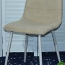 Стул HOWARD UF860-03B бежевый/ каркас Grey9 светло-серый, ткань