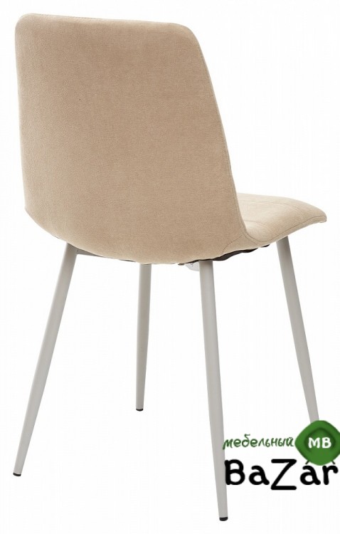 Стул HOWARD UF860-03B бежевый/ каркас Grey9 светло-серый, ткань