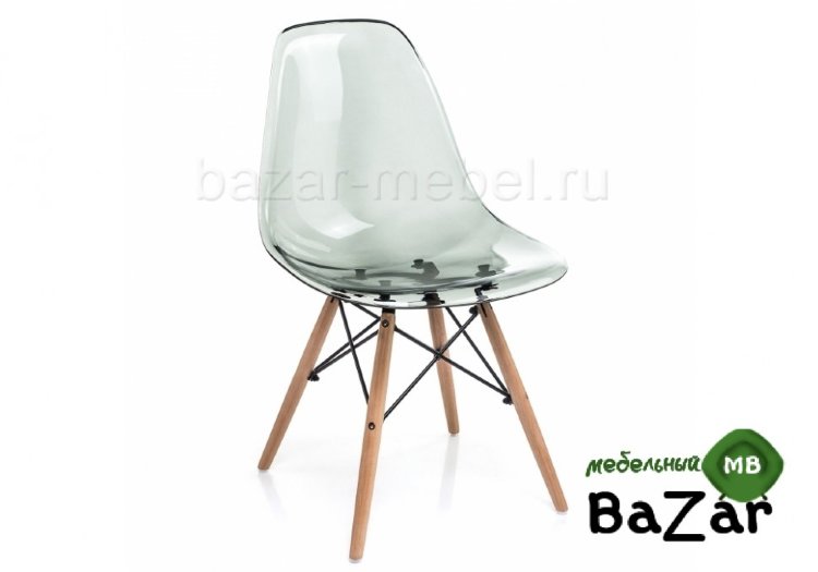 Стул Eames PC-015 Прозрачный  Серый