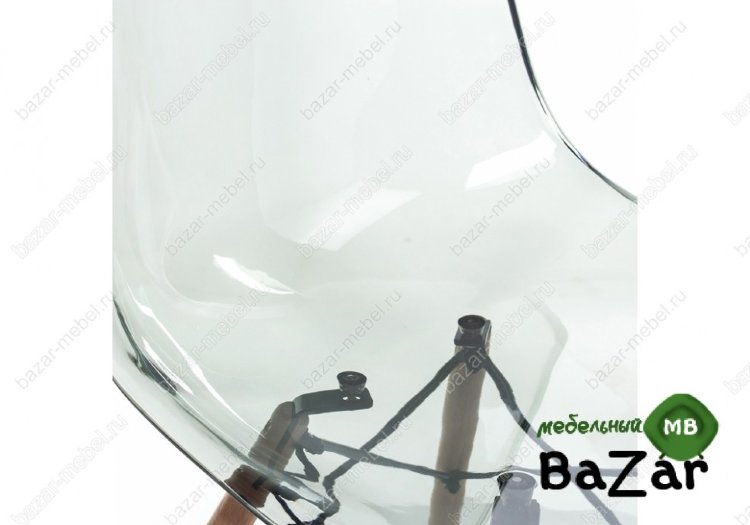 Стул Eames PC-015 Прозрачный  Серый