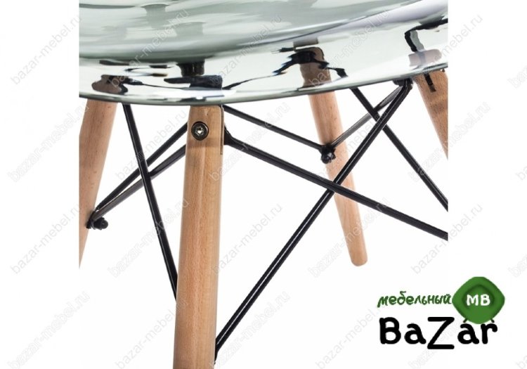 Стул Eames PC-015 Прозрачный  Серый