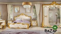 Спальня Амелия беж (шкаф 5-ти дверный)