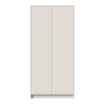 Двухдверный платяной шкаф MRS802W Белый