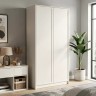 Двухдверный платяной шкаф MRS802W Белый