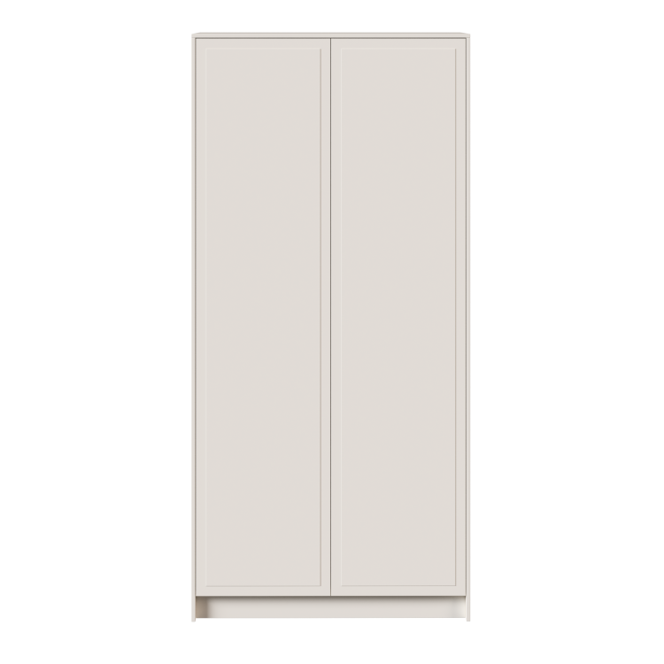 Двухдверный платяной шкаф MRS802W Белый