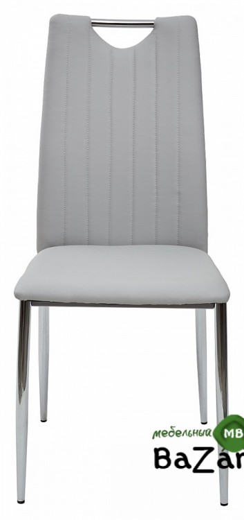Стул COMFORT 999 PU#613 светло-серый, экокожа