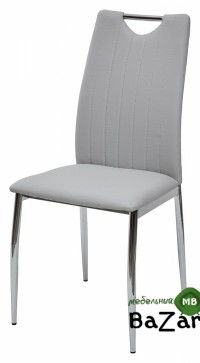 Стул COMFORT 999 PU#613 светло-серый, экокожа