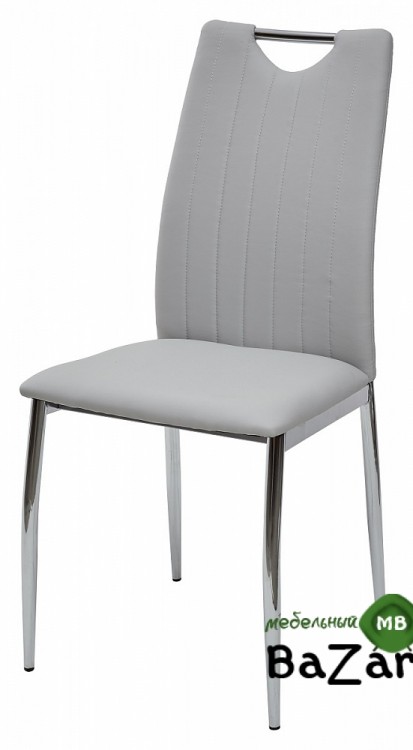 Стул COMFORT 999 PU#613 светло-серый, экокожа
