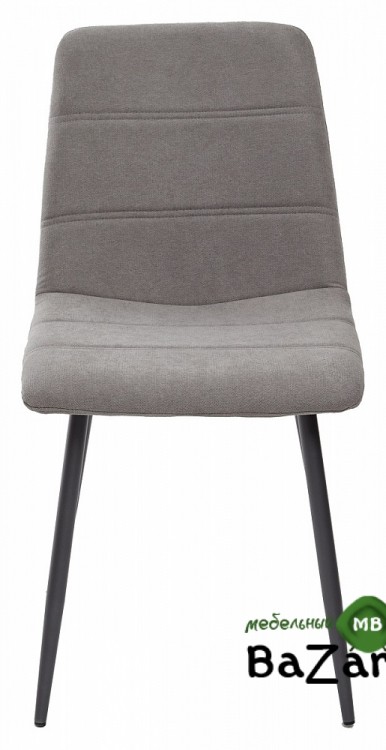 Стул HOWARD UF860-08B серый/ каркас антрацит Grey1, ткань