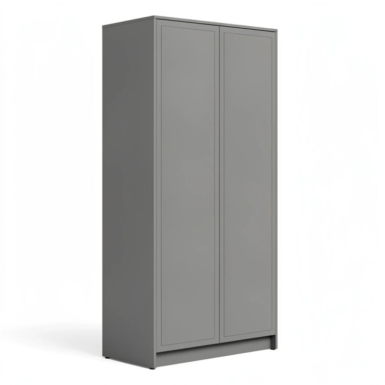 Двухдверный платяной шкаф MRS802G Серый