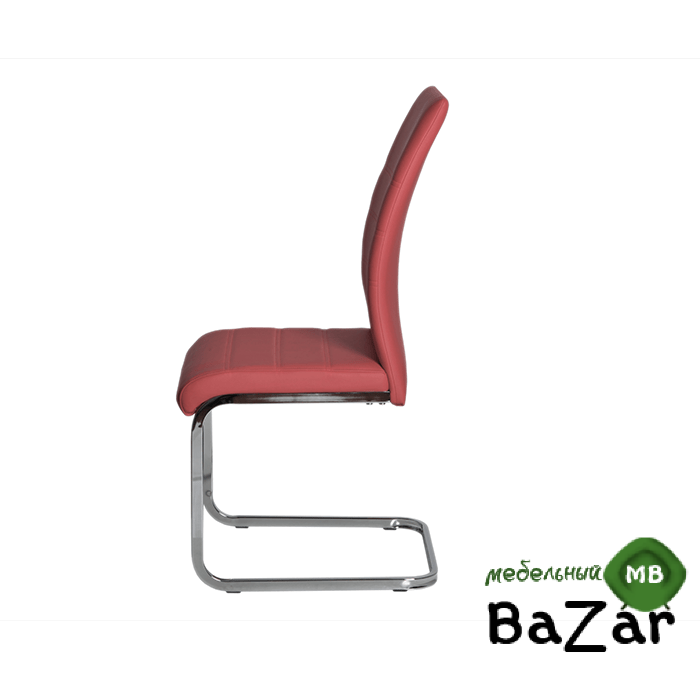 Стул DC6168 хром, бордо 650