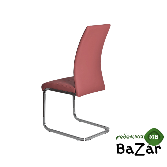 Стул DC6168 хром, бордо 650