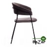 Кресло TURIN (mod. 0129571) серо-коричневый S108 (84 Brown)/черный