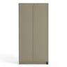 Двухдверный платяной шкаф MRS802Q Каменно-серый