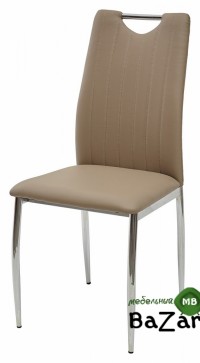 Стул COMFORT 999 PU#654 серо-коричневый, экокожа