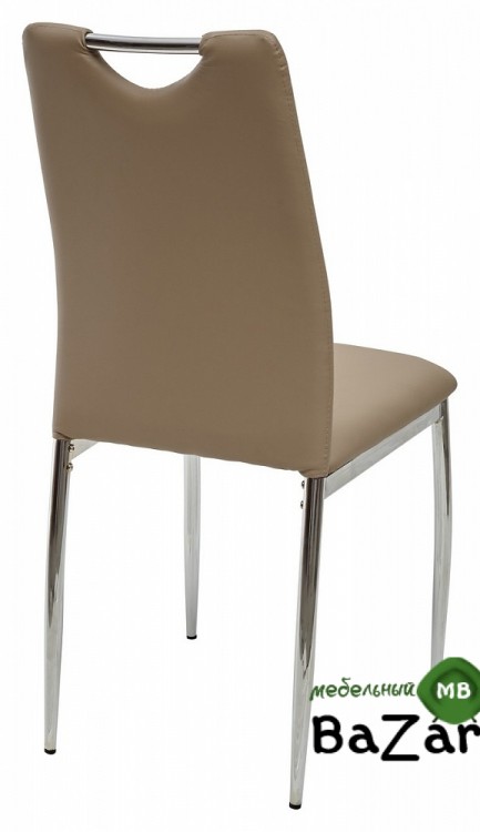 Стул COMFORT 999 PU#654 серо-коричневый, экокожа