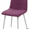 Стул HOWARD UF860-15B сияющая орхидея/белые ножки, ткань
