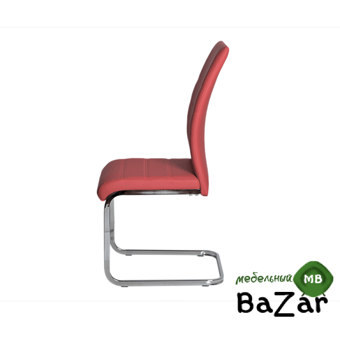 Стул DC6168 хром, темный коралл 684 Стул DC6168 хром, темный коралл 684