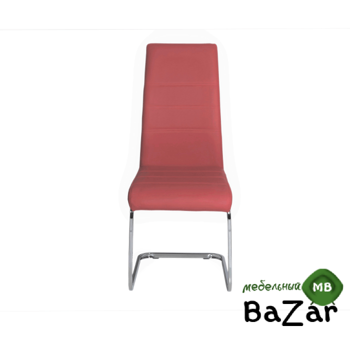 Стул DC6168 хром, темный коралл 684 Стул DC6168 хром, темный коралл 684