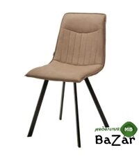 Стул TEXAS RU-09 серо-бежевый винтаж, PU