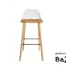 Стул барный BS-S123A белый/дерево