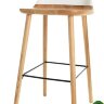 Стул барный BS-S123A белый/дерево