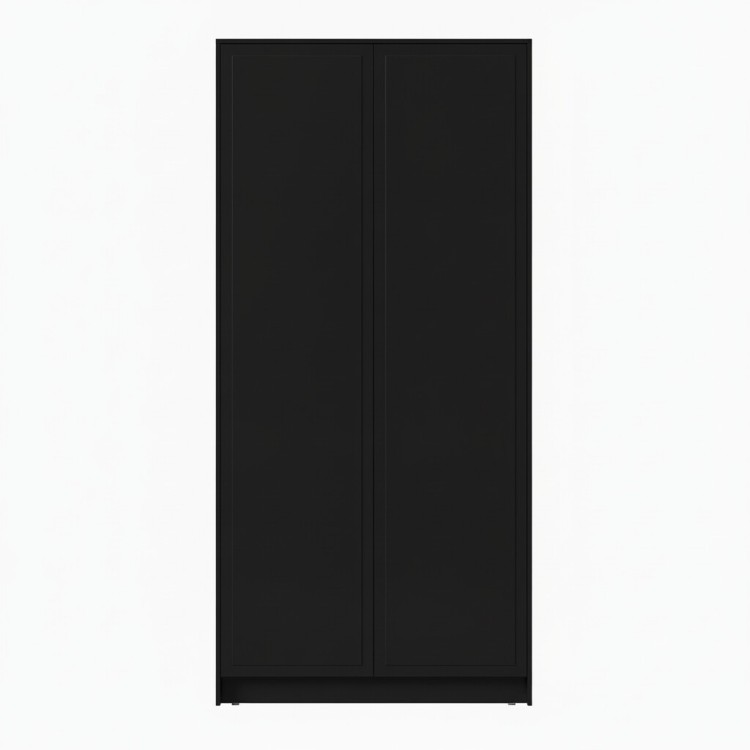 Двухдверный платяной шкаф MRS802BL Черный