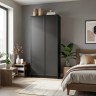 Двухдверный платяной шкаф MRS802BL Черный