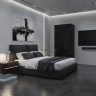 Двухдверный платяной шкаф MRS802BL Черный