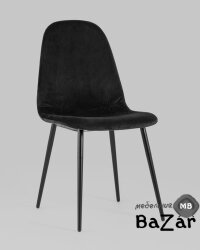 Стул Норман велюр черный