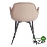 Кресло VALENTINO (mod. PC45-2) Brown (коричневый)/чёрный