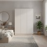 Трехдверный платяной шкаф MRS803W Белый