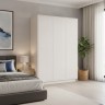 Трехдверный платяной шкаф MRS803W Белый